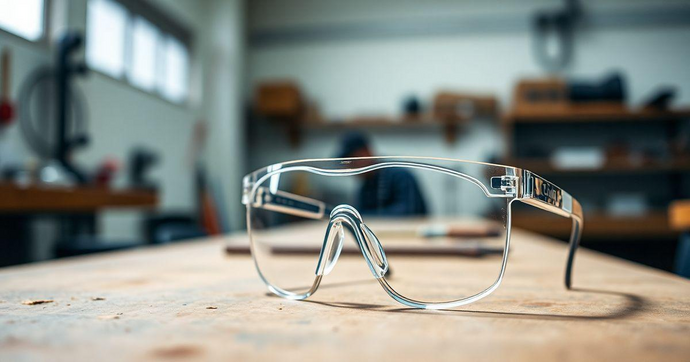 Óculos de Segurança Transparente: Proteção e Estilo