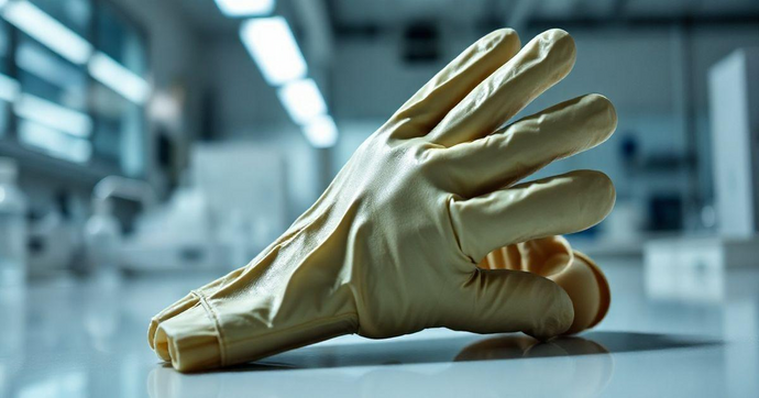 Luva para proteção contra agentes químicos
