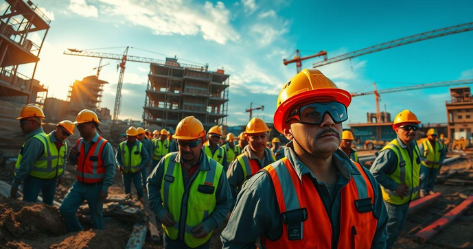 Óculos de Proteção na Construção Civil