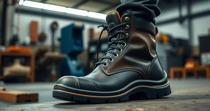 Bota de Segurança com Biqueira de Aço: Proteção e Conforto para o Seu Trabalho