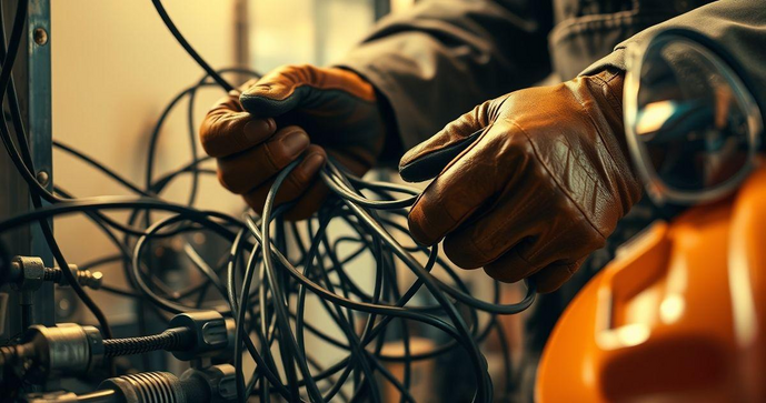 Luva de Raspa para Eletricista: Segurança e Conforto