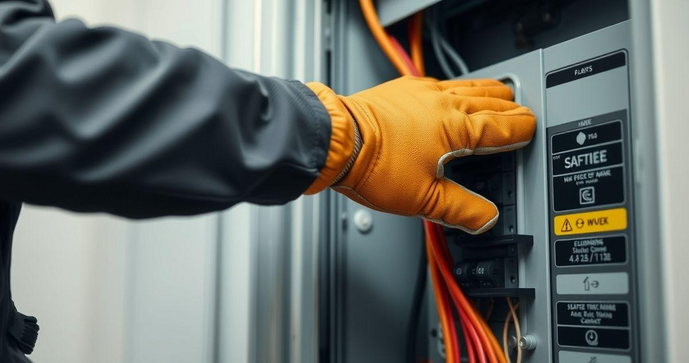 Luva de vaqueta para eletricista: segurança e conforto para o trabalho