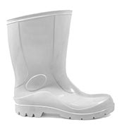 Bota pvc branca